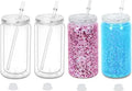 16oz Acrylic Snowglobe- Clear